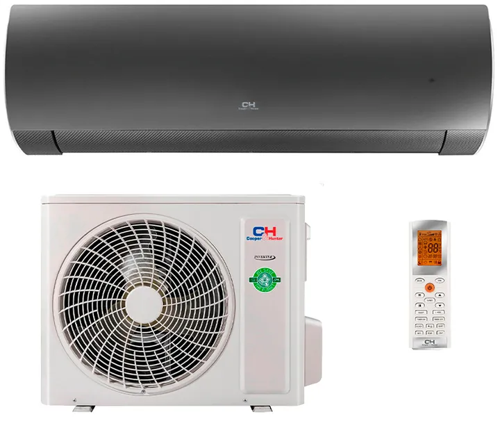 Кондиционер Cooper&HUNTER CH-S12FTXD2-BL DAYTONA BLACK R32 - фото 1