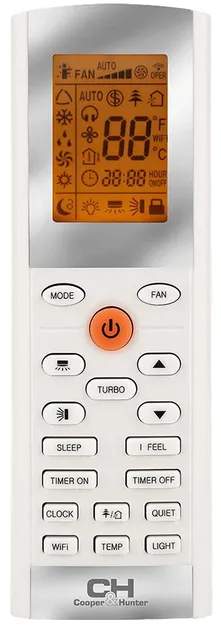 Кондиционер Cooper&HUNTER CH-S24FTXD2-SC DAYTONA SILVER R32 - фото 4