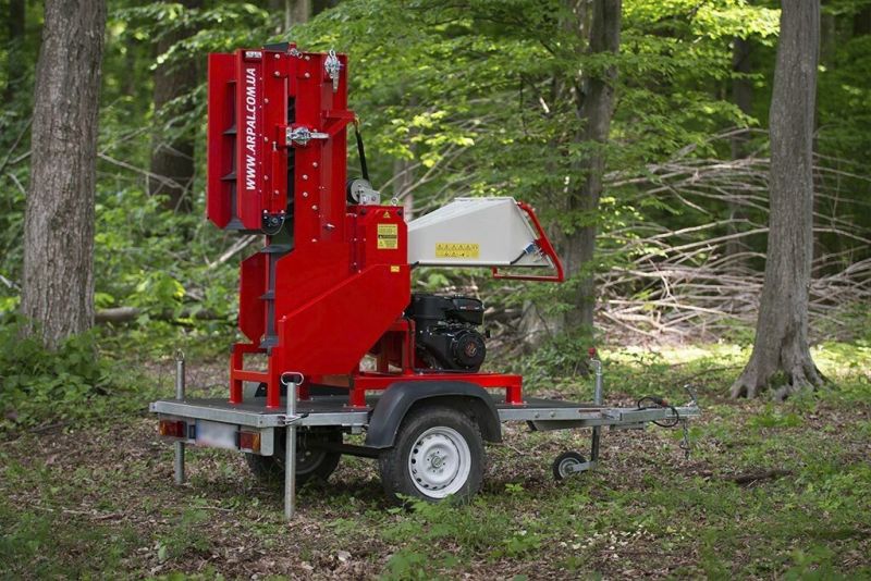 Измельчитель веток ARPAL АМ-120БД-К PRO (с прицепом) - фото 10