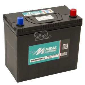 Акумулятор 6СТ-45A MIDAC HERMETICUM ASIA, 12V, 45AH (-/+) Євро, 12В, 45АЧ, EN360А