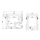 Холодильник автомобильный Brevia 50л (компрессор LG) 22635 — миниатюра 15
