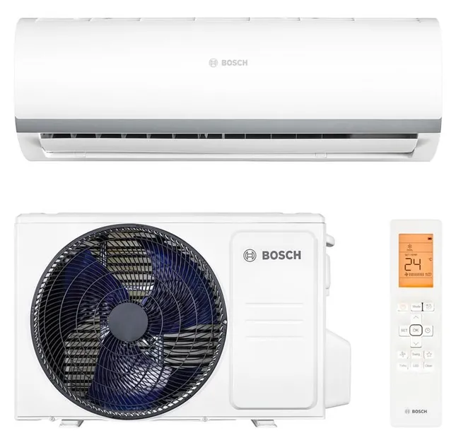 Bosch Кондиціонер Climate 2000 70м2 інвертор 24000BTU 7.0кВт A++/A+ -15°С R32 белый - фото 2