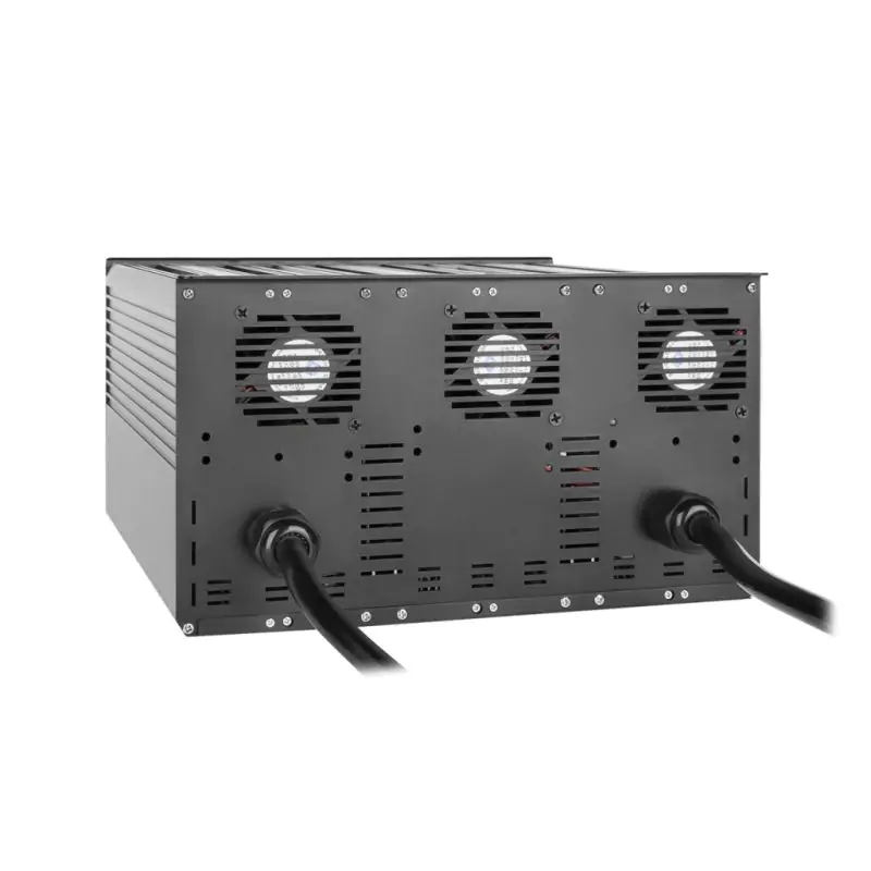 Зарядное устройство для аккумуляторов LiFePO4 48V (58.4V)-80A-3840W-LED - фото 4