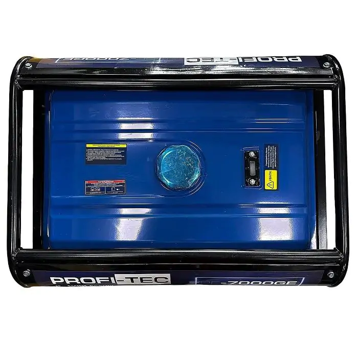 Бензиновый генератор PROFI-TEC PE-7000GE (7.0 кВт, электростартер) - фото 4 Бензиновый генератор PROFI-TEC PE-7000GE (7.0 кВт, электростартер) - фото 4