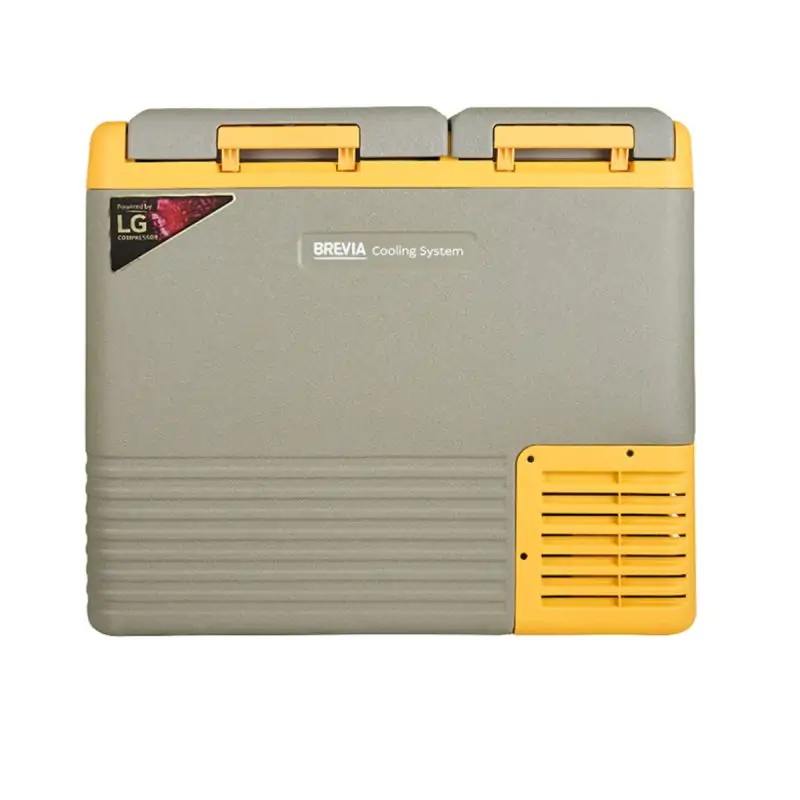 Холодильник автомобільний Brevia 40л (компресор LG) двокамерний 22565 - фото 2