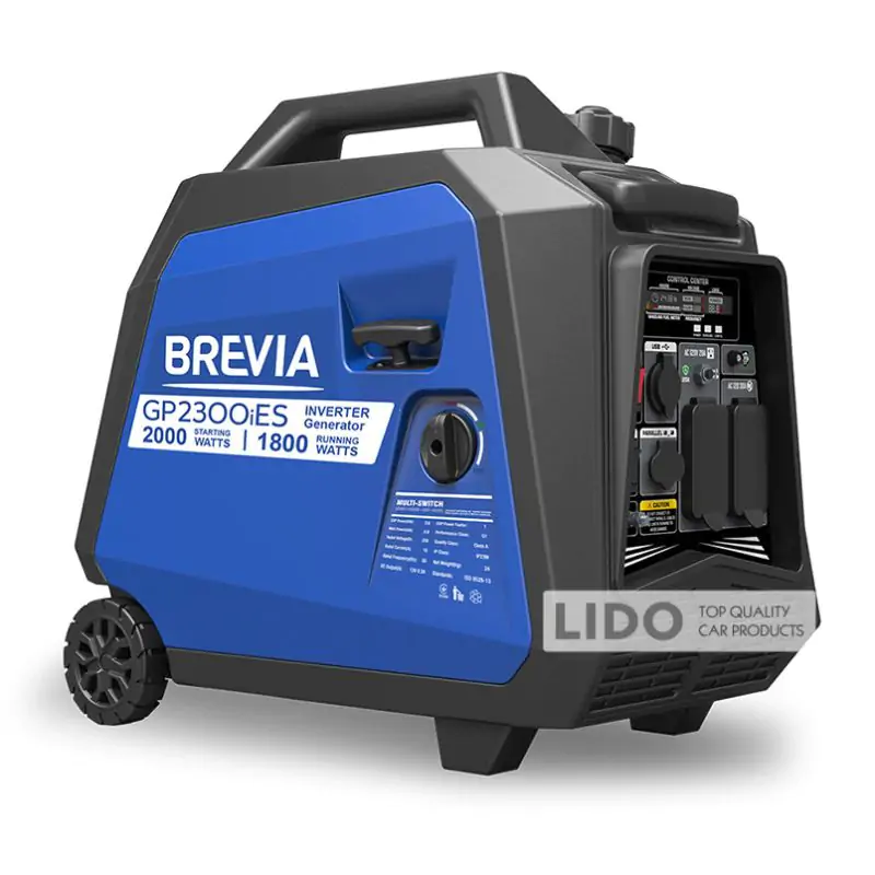 Генератор Brevia инверторный бензиновый 2,0кВт с электростартером - фото 7