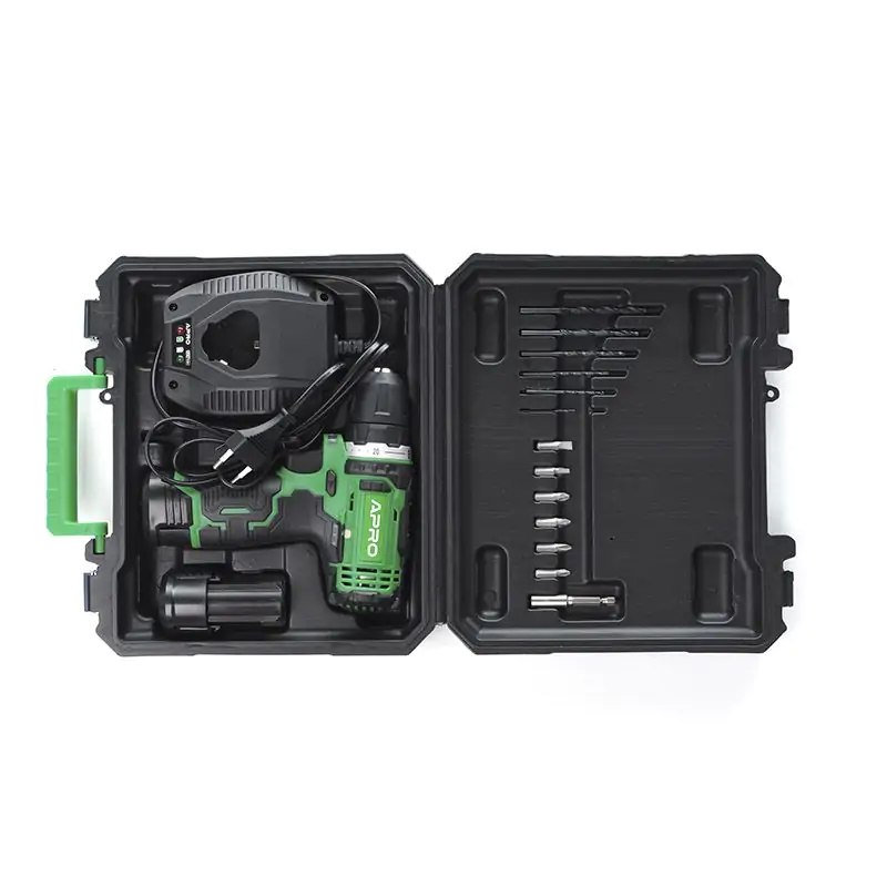 Дриль-шуруповерт APRO 12D (2 АКБ, ЗУ, кейс) - фото 11 Дриль-шуруповерт APRO 12D (2 АКБ, ЗУ, кейс) - фото 11