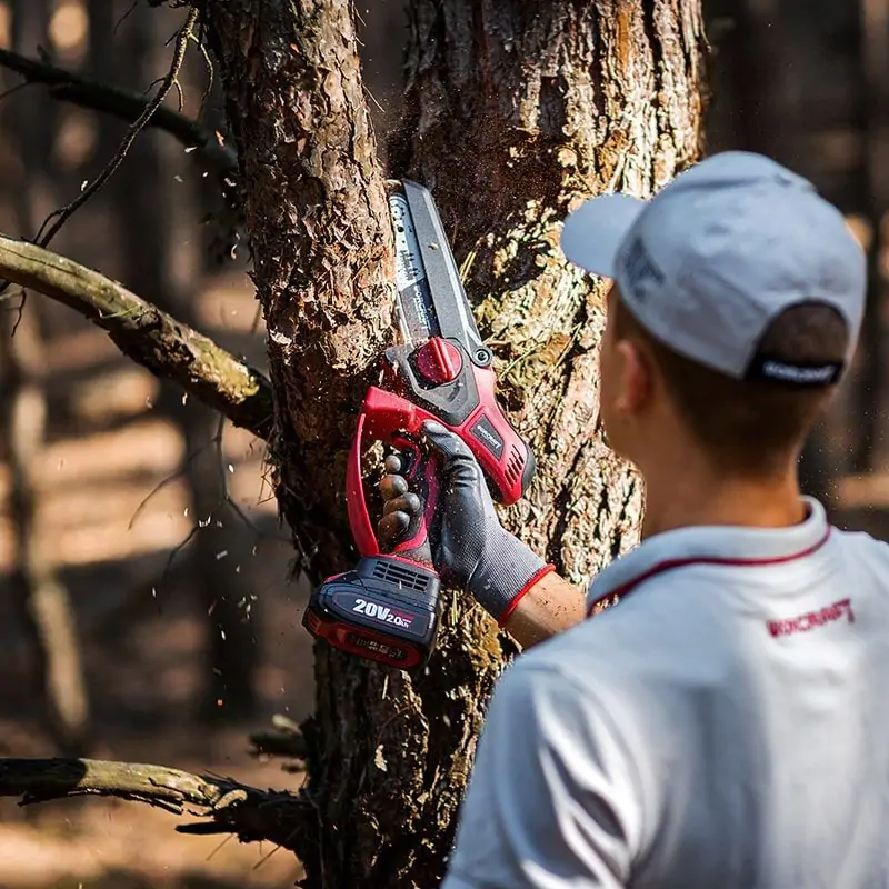 Аккумуляторная бесщеточная мини-пила цепная WORCRAFT CHS-S20LiBP - фото 13