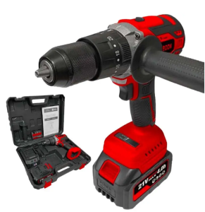 Дриль-шурупокрут акумуляторна безщіткова Edon UAD-21BL (21В, Brushless, 2 АКБ)
