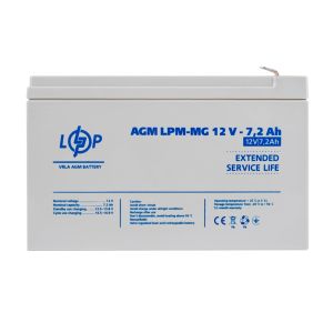 Акумулятор мультигелевий LPM-MG 12V - 7.2 Ah