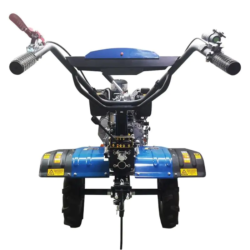 Мотоблок ДТЗ 560ДН-К (колёса 4.00-10) + фреза - фото 3