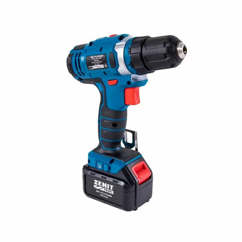 Шуруповерт аккумуляторный Зенит ЗША-18 Li А2 Профи - фото 4