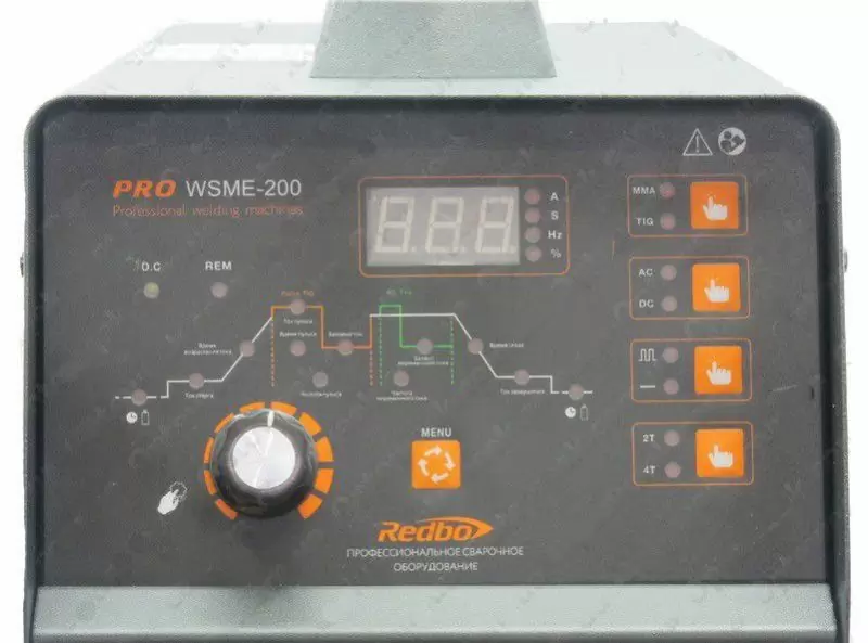 Аргонная сварка Redbo Pro WSME-200 - фото 6