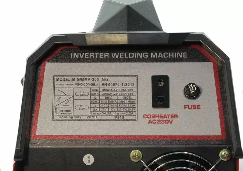 Зварювальний напівавтомат Shyuan MIG 300 (+MMA) - фото 5 Зварювальний напівавтомат Shyuan MIG 300 (+MMA) - фото 5