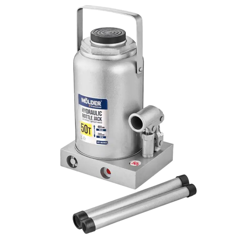 Домкрат гідравлічний пляшковий Molder 50т 285-465мм - фото 2