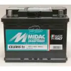 Аккумулятор 6СТ-60A MIDAC CELERIS, 12V, 60AH (-/+) Евро, 12В, 60АЧ, EN540А — миниатюра 2
