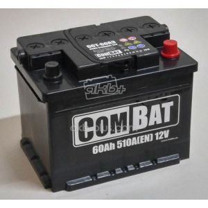 Автомобільний акумулятор SADA COMBAT 6СТ-60 (-/+) Євро, 12В, 60АЧ, 510А