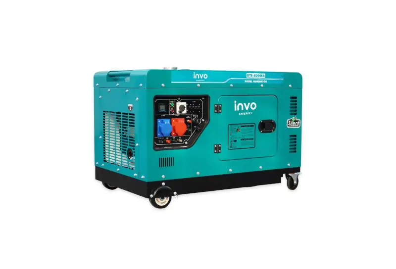 Дизельный генератор INVO DTS-8000EA в кожухе, 7,5/8кВт, 230/380В - фото 4