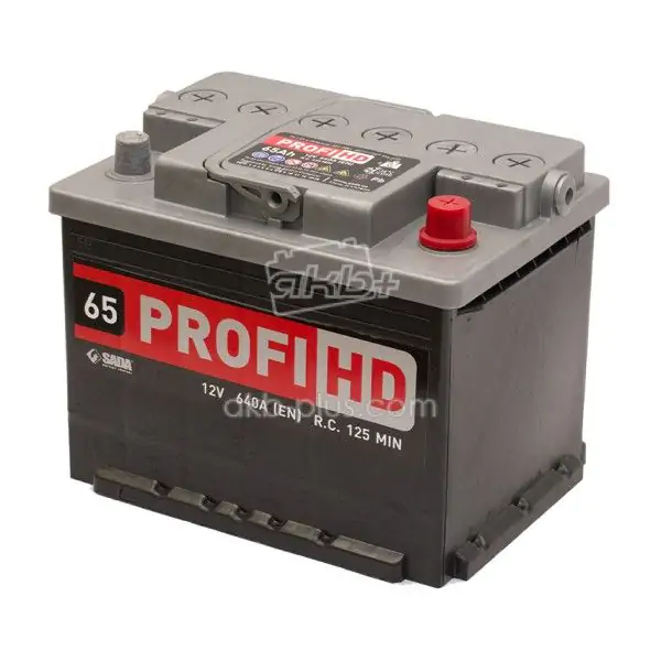 Автомобільний акумулятор SADA PROFI HD 6СТ-65 (-/+) Євро 12В 65АЧ 640А - фото 3
