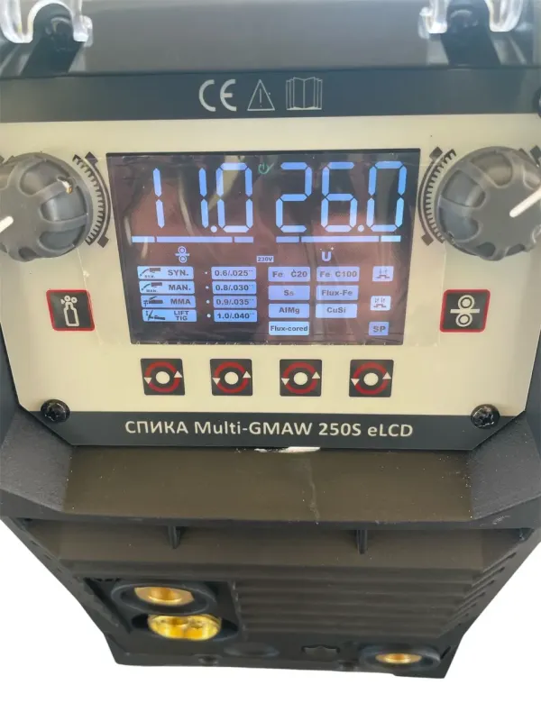 Зварювальний напівавтомат Спіка GMAW 250S eLCD - фото 4