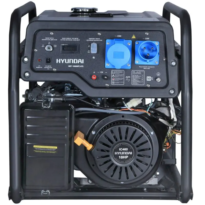 Бензиновый генератор Hyundai HHY 10000FE ATS - фото 2