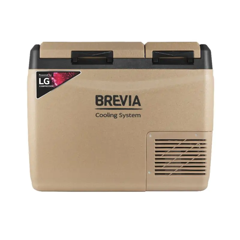 Холодильник автомобільний Brevia 39л (компресор LG) двокамерний 23405 - фото 6