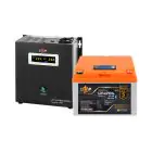 Комплект резервного питания LP(LogicPower) ИБП + литиевая (LiFePO4) батарея (UPS W500 + АКБ LiFePO4 410W) — миниатюра 2