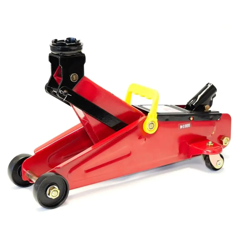 Домкрат гідравлічний підкатний CarLife 2т 135-350мм у кейсі - фото 3