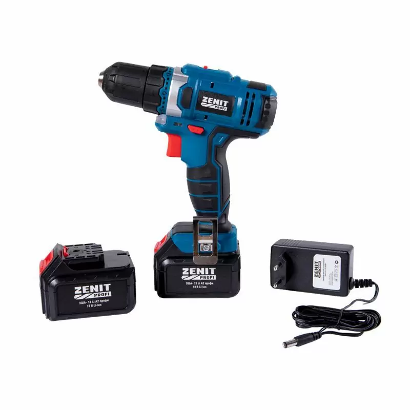 Шуруповерт аккумуляторный Зенит ЗША-18 Li А2 Профи - фото 5