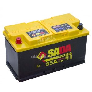 Автомобільний акумулятор SADA STANDARD 6СТ-95 (+/-) 12В, 95АЧ, 850А