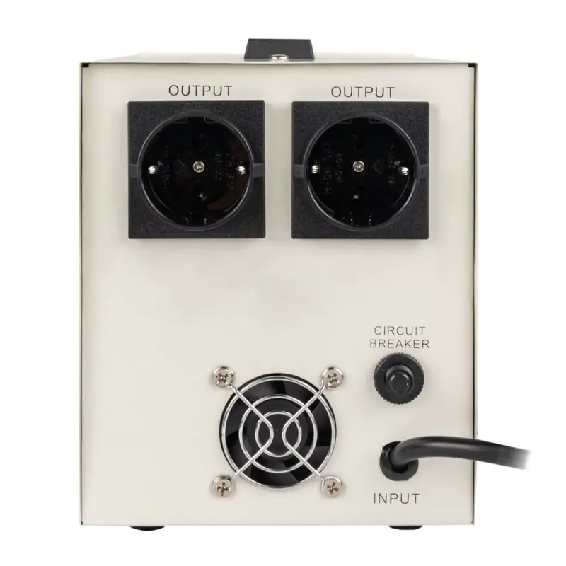 Стабилизатор напряжения LP-2500RD EU (1500Вт/7 ступ) - фото 4