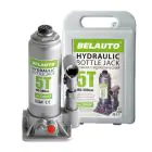 Домкрат гідравлічний пляшковий БелАвто 5т 195-380мм в кейсі — мініатюра 1 Домкрат гідравлічний пляшковий БелАвто 5т 195-380мм в кейсі — мініатюра 1