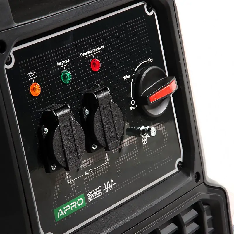 Генератор бензиновый инверторный Apro IG-30 (3.0/3.3 кВт) - фото 6