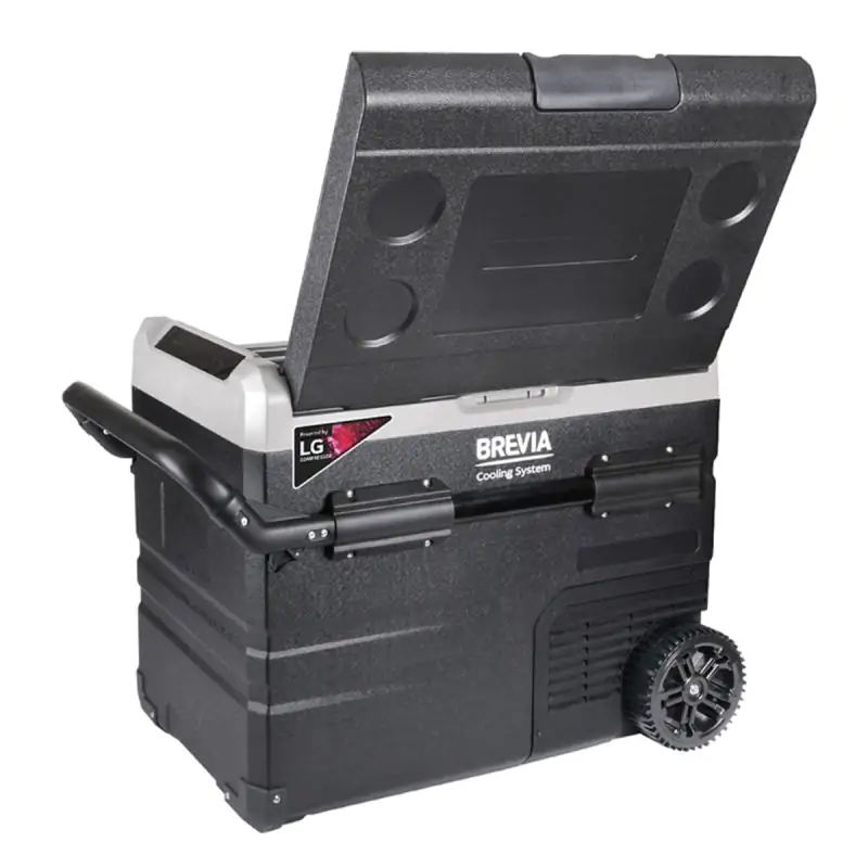 Холодильник автомобильный Brevia 50л (компрессор LG) 22635 - фото 4