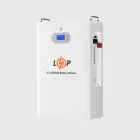 Акумулятор LP LiFePO4 51,2V - 280 Ah (14336 Wh) (Smart BMS 200A) с LCD AB RS485/CAN — мініатюра 1