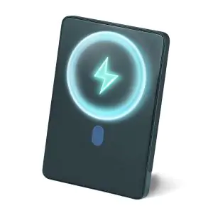 Товар Повербанк (Power Bank) Brevia ePower 5000mAh MagSafe SuperSlim PD20W, Qі15W LCD чорный