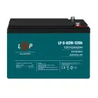 Тяговый свинцово-кислотный AGM аккумулятор LP 6-DZM-12 Ah - под Болт М5 — миниатюра 4