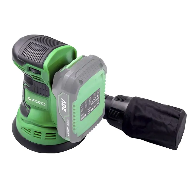 Орбитальная шлифовальная машина аккумуляторная APRO OS-20 (без АКБ) - фото 4