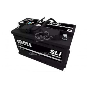 Акумулятор MOLL SLI CLASSIC 77AH(АЧ) 655A