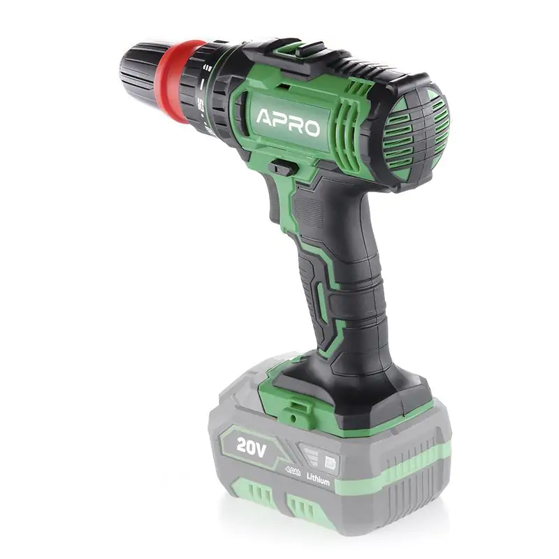 Дрель-шуруповерт APRO 20DCK (без АКБ, без ЗУ, кейс) - фото 4 Дрель-шуруповерт APRO 20DCK (без АКБ, без ЗУ, кейс) - фото 4