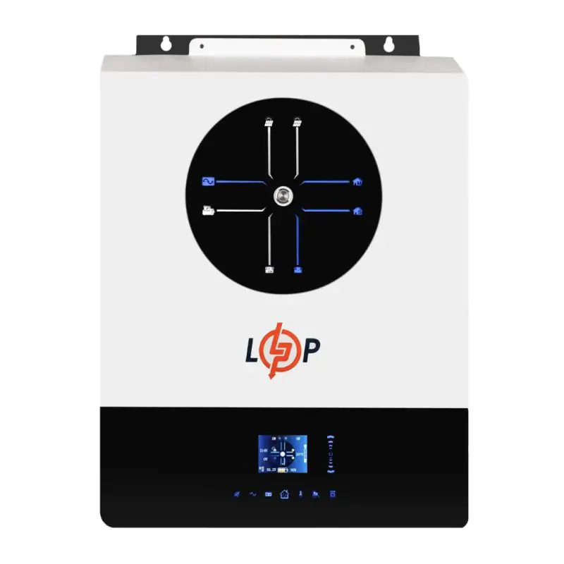 Гибридный солнечный инвертор (ИБП) LPW-MAXII-ULTRA 8000VA (8000Вт) 48V 150A MPPT 90-450V ON-OFF GRID - фото 2
