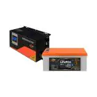 Комплект резервного питания LP(LogicPower) ИБП + литиевая (LiFePO4) батарея (UPS W3000 + АКБ LiFePO4 4096W) — миниатюра 2