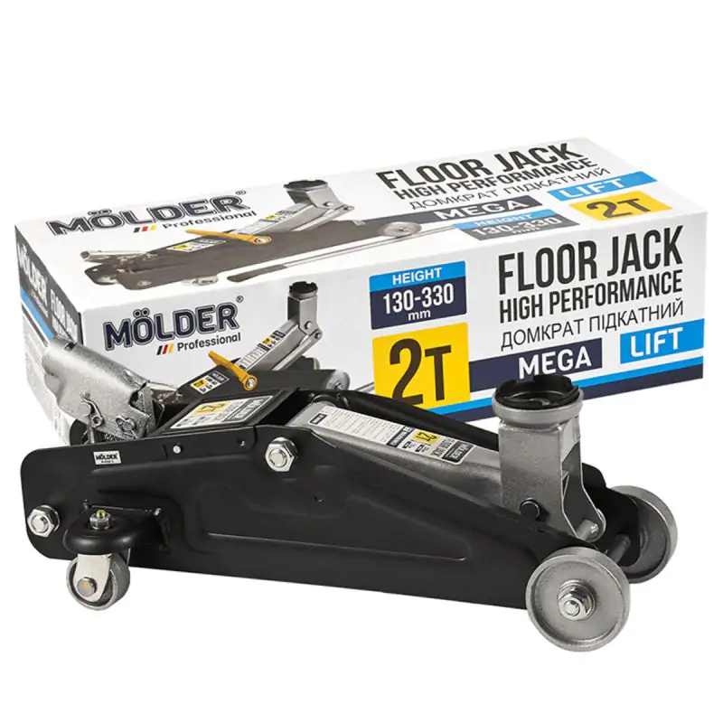 Домкрат гідравлічний підкатний Molder 2т 130-330мм - фото 6