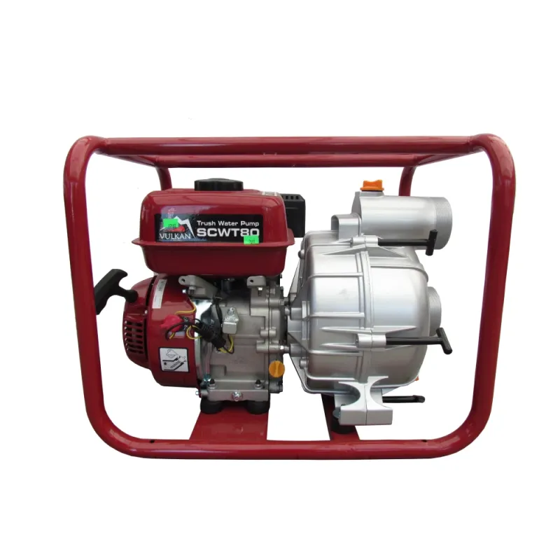 Мотопомпа бензиновая Vulkan SCWT80 для грязной воды - фото 7