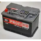 Автомобільний акумулятор SADA PROFI HD 6СТ-80 (+/-) 12В 80АЧ 800А — мініатюра 2 Автомобільний акумулятор SADA PROFI HD 6СТ-80 (+/-) 12В 80АЧ 800А — мініатюра 2