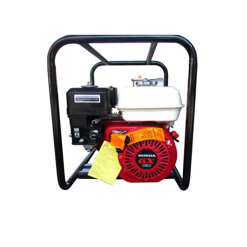 Мотопомпа бензинова Vulkan SCWP80H з двигуном Honda GX160 для чистої води - фото 2