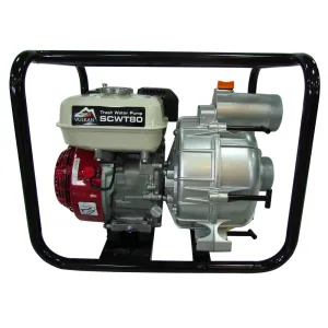 Товар Мотопомпа бензиновая Vulkan SCWT80H для грязной воды с двигателем Honda GX 200
