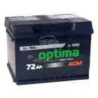 Автомобільний акумулятор OPTIMA AGM 6СТ-72 12В 72АЧ 760А — мініатюра 1 Автомобільний акумулятор OPTIMA AGM 6СТ-72 12В 72АЧ 760А — мініатюра 1