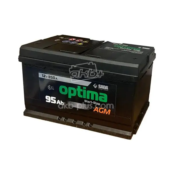 Автомобільний акумулятор OPTIMA AGM 6СТ-95 12В 95АЧ 850А - фото 2 Автомобільний акумулятор OPTIMA AGM 6СТ-95 12В 95АЧ 850А - фото 2