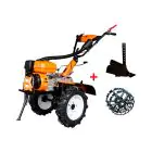 Мотоблок бензиновый GTM GH-7/100-4 7 л.с. + комплект навесного оборудования — миниатюра 1